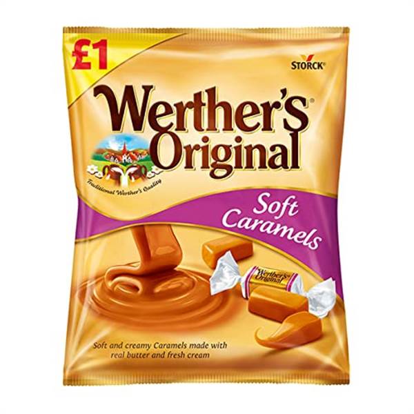 Storck Werthers Original Soft Caramels Candy